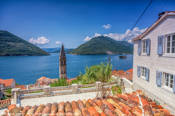 Perast, Montenegro  Picture Board by Brian Fagan