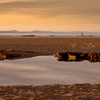 Buy canvas prints of  Look out from Nairn Beach by Grahame Macgillivray