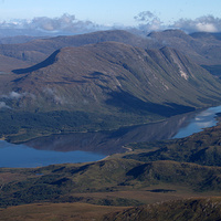 Buy canvas prints of  Lock Etive from the top of Ben Cruachan by Grahame Macgillivray