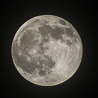 Buy canvas prints of full moon by Owen Bromfield
