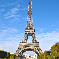 Buy canvas prints of Eiffel tower in Paris by Owen Bromfield