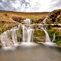 Buy canvas prints of Waterfalls in Brecon by Owen Bromfield