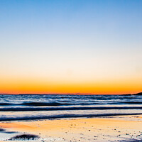 Buy canvas prints of Sunset at Croyde Bay by Craig Williams