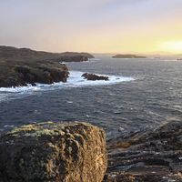 Buy canvas prints of Isle of Lewis Sunset by Craig Williams