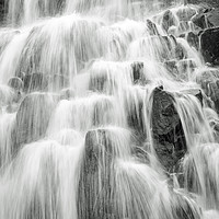 Buy canvas prints of The Face in the Waterfall by Craig Williams
