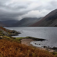 Buy canvas prints of Autumn at Wastwater by Dave Leason