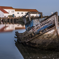 Buy canvas prints of Abandoned Fishing Boat I by Marco Oliveira