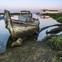 Buy canvas prints of Abandoned Fishing Boat II by Marco Oliveira