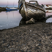 Buy canvas prints of Abandoned Fishing Boat III by Marco Oliveira