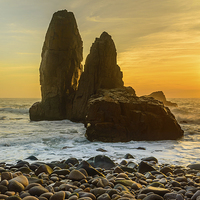 Buy canvas prints of  Sunset At Cape Roca III by Marco Oliveira