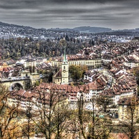 Buy canvas prints of  Bern Old Town by Paul Williams