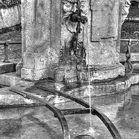 Buy canvas prints of Bernese Water Fountain by Paul Williams