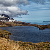 Buy canvas prints of Distant view of Old Man of Storr by Jolanta Kostecka