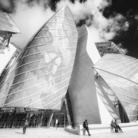 Buy canvas prints of  Louis Vuitton Paris by Frank Gehry by Jack Torcello
