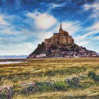 Buy canvas prints of Mont St Michel, Normandie France by Jack Torcello