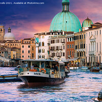 Buy canvas prints of Venice The Grand Canal by Jack Torcello