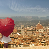 Buy canvas prints of  Florence in my Heart by Giovanni Giannandrea
