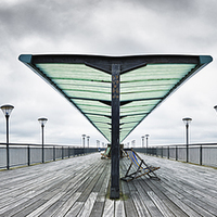 Buy canvas prints of Boscombe Pier by Adrian Brockwell