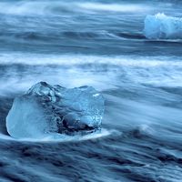 Buy canvas prints of Glacier Ice  by Stephen Jones