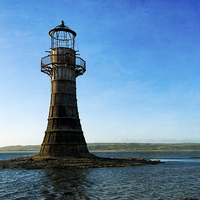 Buy canvas prints of  Whiteford Lighthouse by Stephen Jones