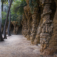 Buy canvas prints of  Park Guell by Svetlana Sewell