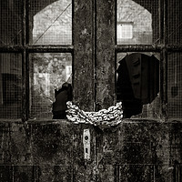 Buy canvas prints of  Chained Up by Svetlana Sewell