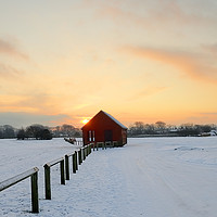 Buy canvas prints of winter dusk by Svetlana Sewell