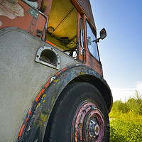 Buy canvas prints of  Old Bus by Svetlana Sewell