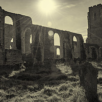 Buy canvas prints of Covehithe Abbey by Svetlana Sewell