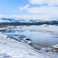 Buy canvas prints of Frozen Iceland  by Svetlana Sewell