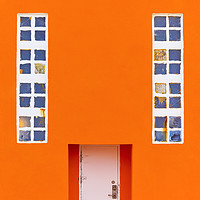 Buy canvas prints of Orange Wall by Svetlana Sewell
