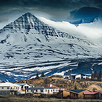 Buy canvas prints of Icelandic Village by Svetlana Sewell