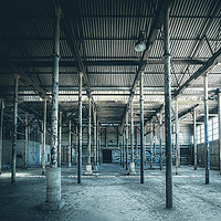 Buy canvas prints of Abandoned Factory Room by Svetlana Sewell