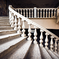 Buy canvas prints of Skirt Stairs by Svetlana Sewell