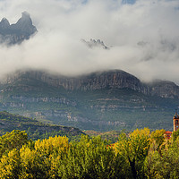Buy canvas prints of Mountain de Montserrat by Svetlana Sewell