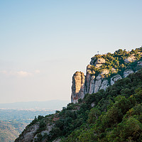 Buy canvas prints of Mountains of Montserrat by Svetlana Sewell