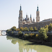 Buy canvas prints of Ebro River by Svetlana Sewell