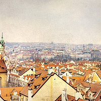 Buy canvas prints of Roofs of Prague by Svetlana Sewell