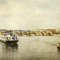 Buy canvas prints of River Vltava by Svetlana Sewell