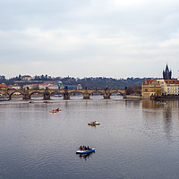 Buy canvas prints of Fun Day in Prague by Svetlana Sewell