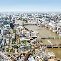 Buy canvas prints of Aerial London View by Svetlana Sewell