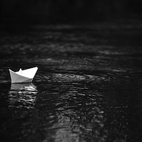 Buy canvas prints of Paper Boat by Svetlana Sewell