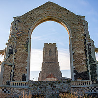 Buy canvas prints of Covehithe Abbey by Svetlana Sewell