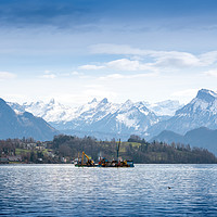 Buy canvas prints of Lucerne by Svetlana Sewell