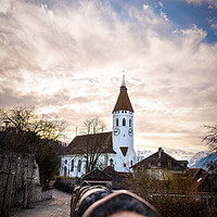 Buy canvas prints of Town Thun in Switzerland  by Svetlana Sewell