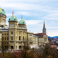 Buy canvas prints of Swiss Parliament by Svetlana Sewell