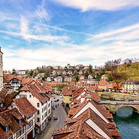 Buy canvas prints of Old Town of Bern by Svetlana Sewell