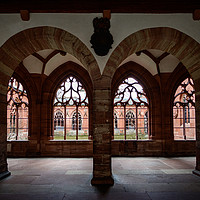 Buy canvas prints of Basel Cathedral Arches by Svetlana Sewell