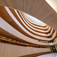 Buy canvas prints of Calatrava Library by Svetlana Sewell