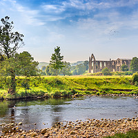 Buy canvas prints of Bolton Abbey Priory by Svetlana Sewell